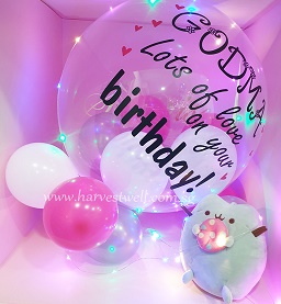 bubble balloon surprise gift box